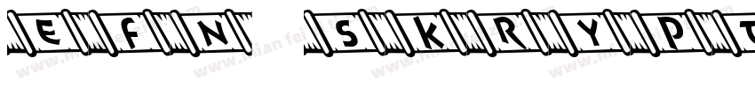 EFN Skrypt字体转换
